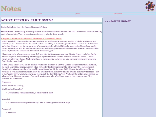books/white-teeth screenshot