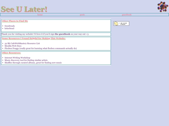 goodbye screenshot