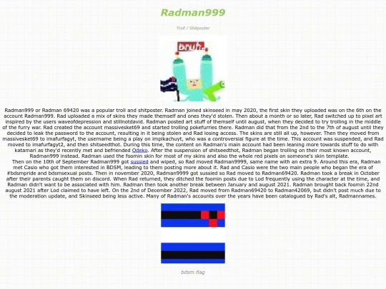 radman screenshot