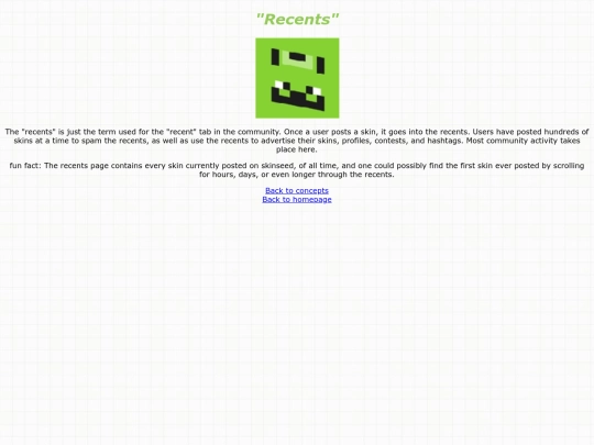 recents screenshot