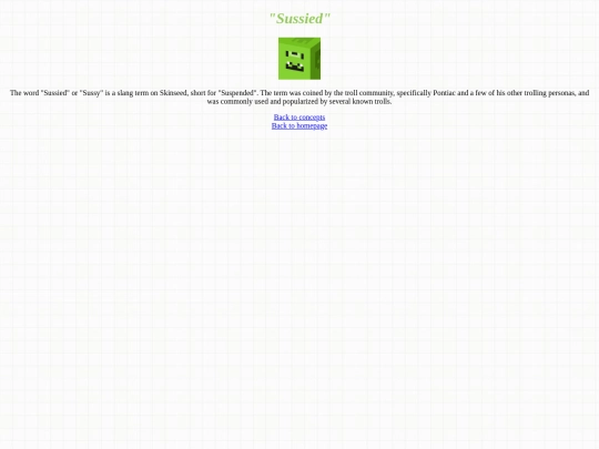 sussied screenshot