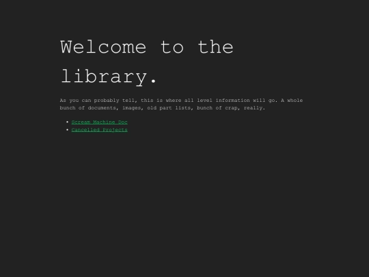 Library screenshot