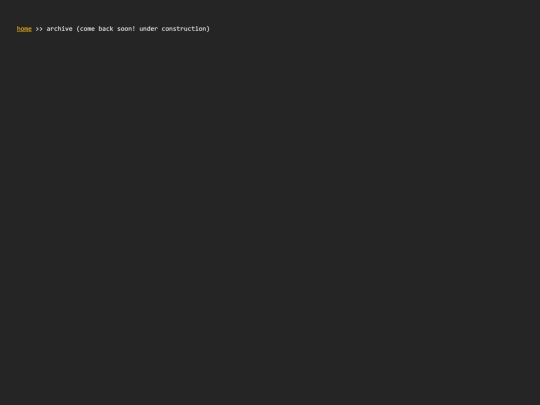 archive screenshot