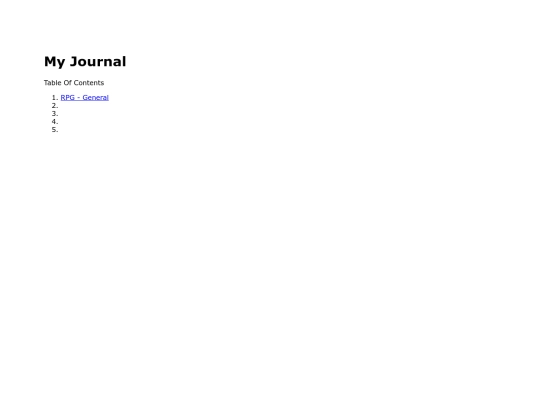journal screenshot