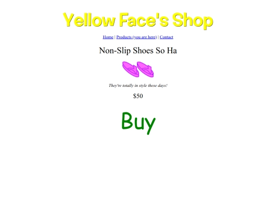 products/nonslipshoes screenshot