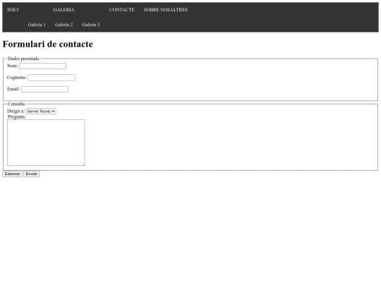 contacte screenshot