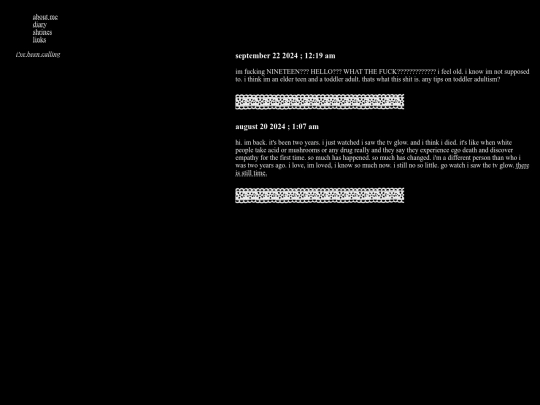 diary screenshot