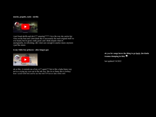 favsongs screenshot