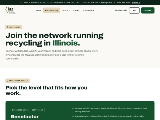 Membership screenshot