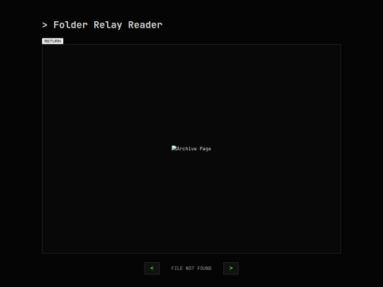 folder-relay/reader screenshot