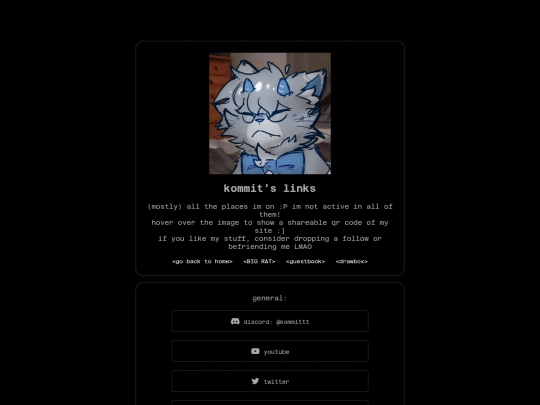 links screenshot