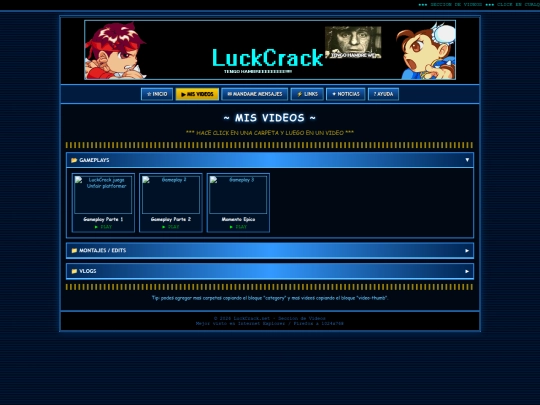 videos screenshot