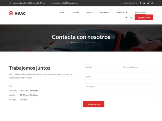 contact screenshot