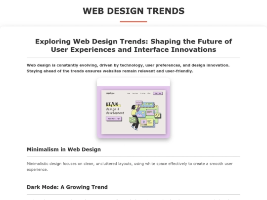 LearnStore/WebDesignTrends screenshot