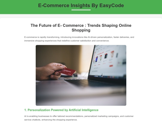 easy_code/Ecommerce screenshot