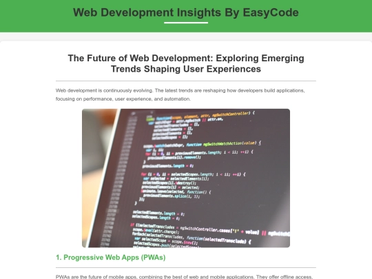 easy_code/WebDevelopment screenshot