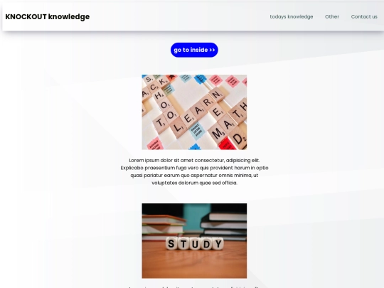 knowledge screenshot