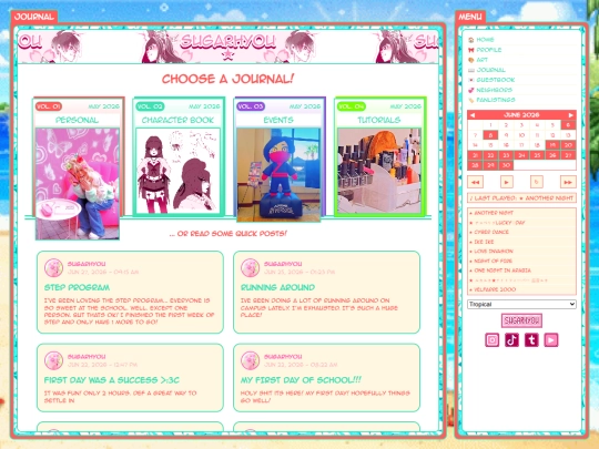 journal screenshot