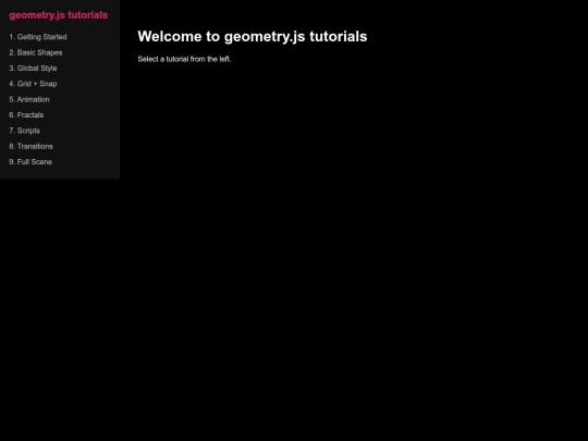 howtousegeometryjs screenshot