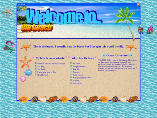 beach screenshot