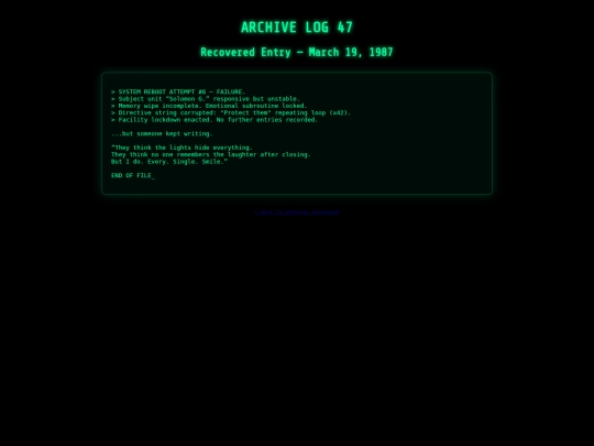 deep-log screenshot