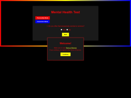 Personality_test7186 screenshot