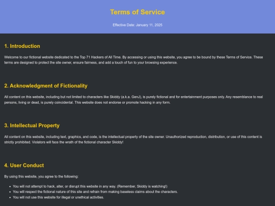 Termsofservice7186 screenshot