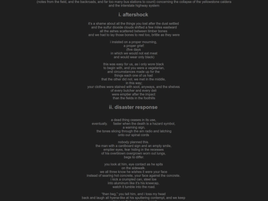 poems/concerningthecollapseoftheyellowstonecaldera screenshot