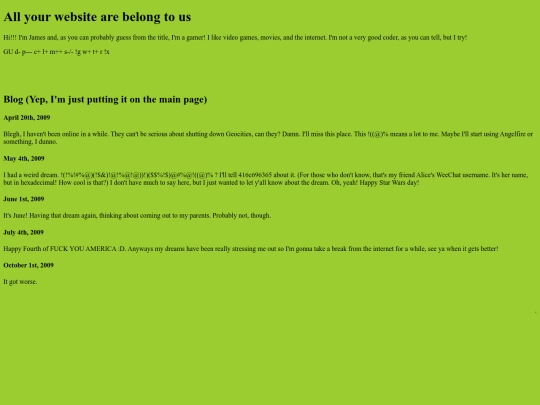 archive/oldhomepage screenshot