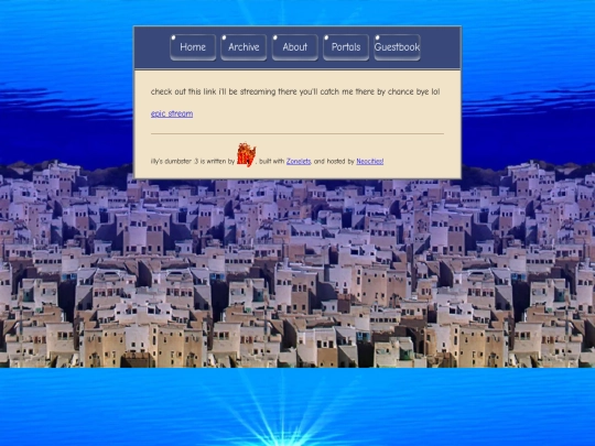example screenshot