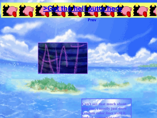 Stuff/Hub/Art Gallery/Artbutt screenshot