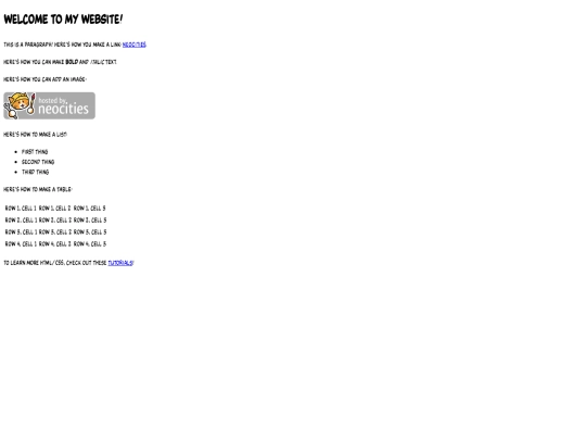 neocities_samplers/index_sample screenshot