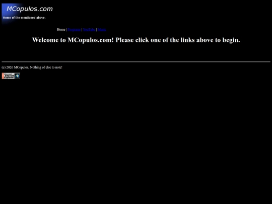 welcome screenshot