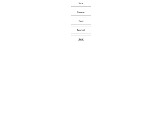 Login screenshot