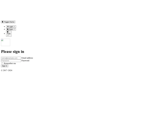 index screenshot