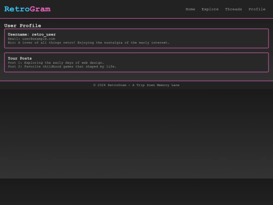 profile screenshot