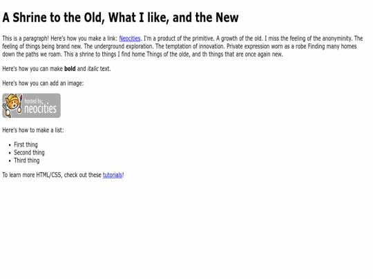 index screenshot