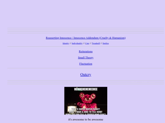 innocence screenshot
