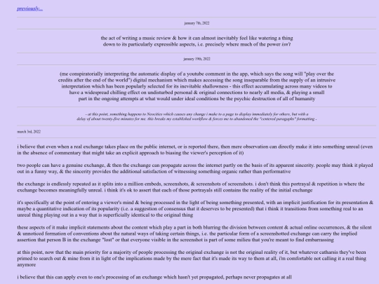 ruminations/2022/obscurity screenshot