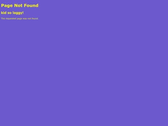 not_found screenshot