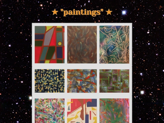 paintings screenshot