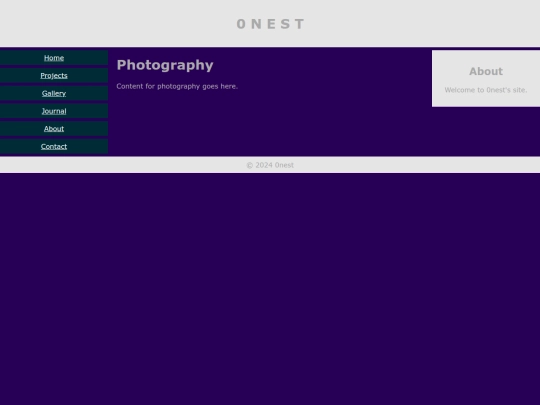 projects/photography screenshot