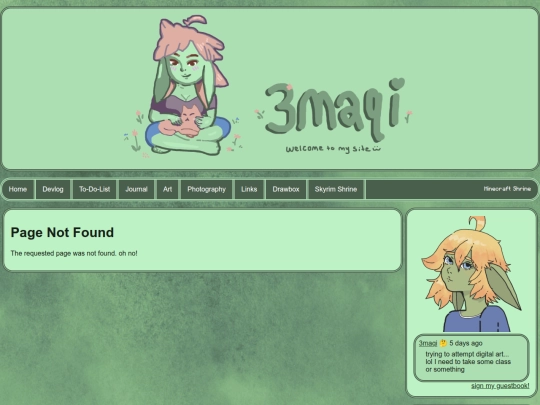 not_found screenshot