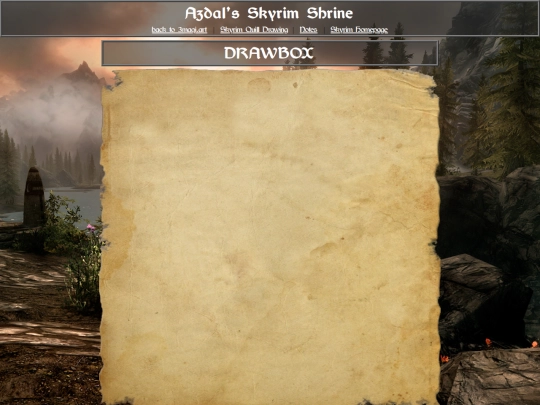 skyrim/QuillDrawing screenshot