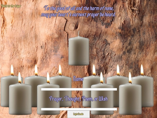 candles screenshot