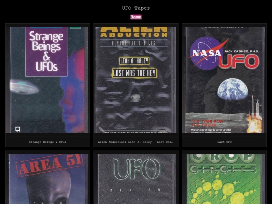 ufo-tapes screenshot