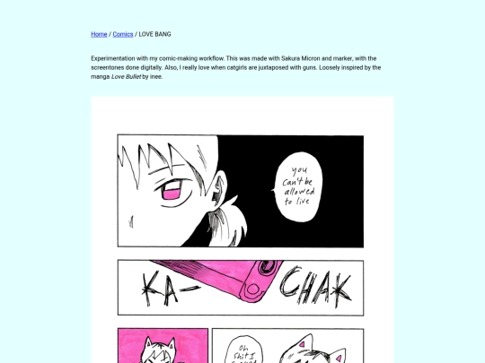 comics/lovebang screenshot