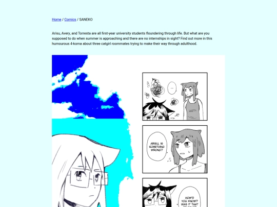 comics/saneko screenshot