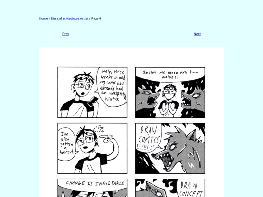 mediocreartist/4 screenshot