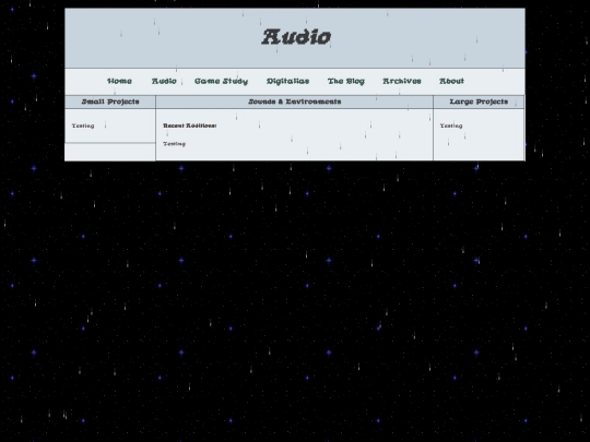 audio screenshot